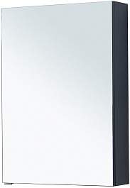 Aquanet Мебель для ванной Алвита New 60 2 дверцы подвесная антрацит матовая – фотография-16